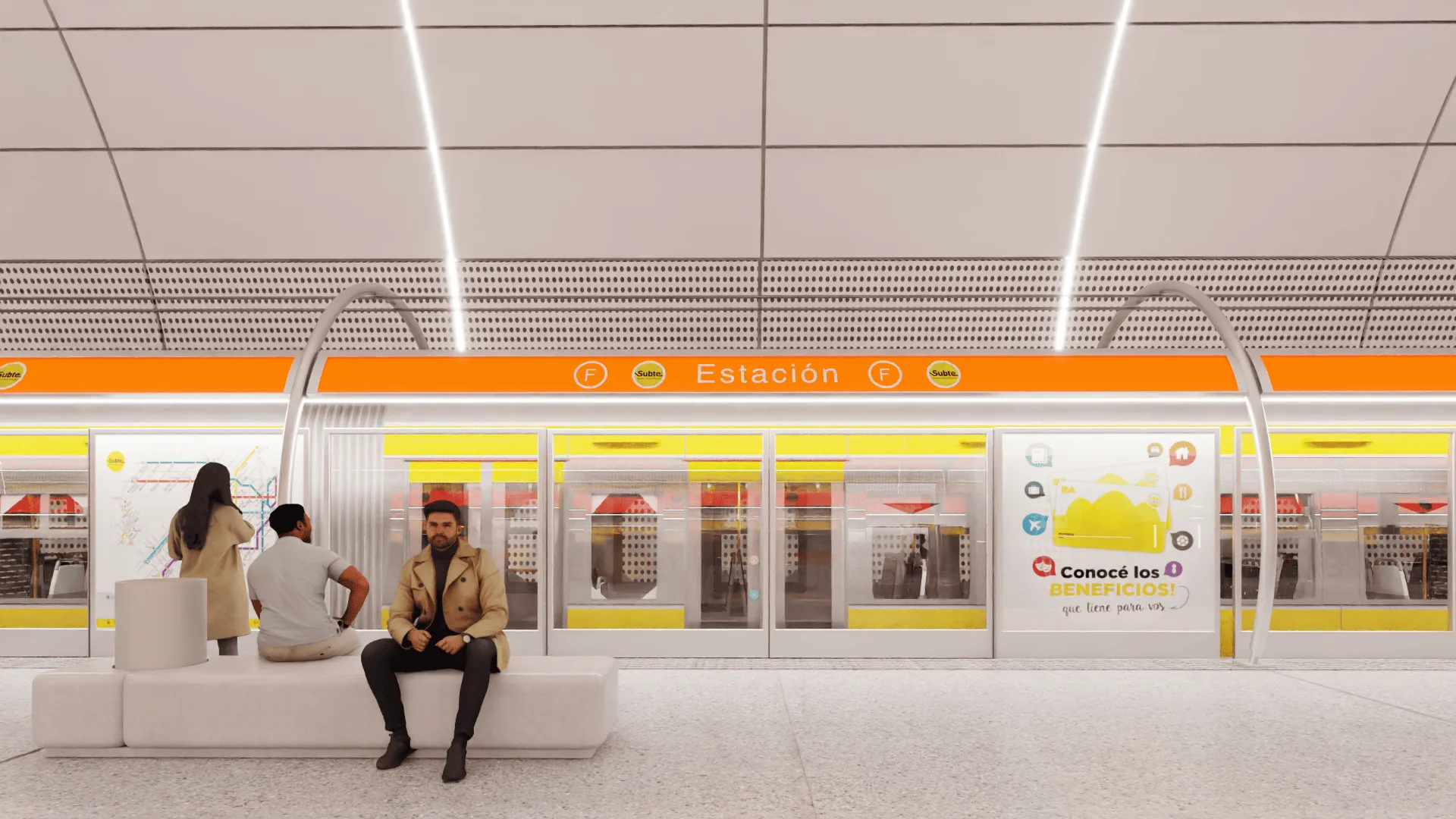 LINEA SUBTE F